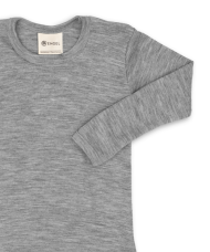 Engel Ull/silki bolur langerma ljós grár