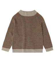 FUB Ullarpeysa Herringbone oat