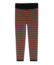 FUB Ullarleggings ribbed multistripe