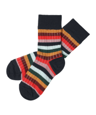 FUB Ullarsokkar multistripe