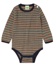 FUB Ullarsamfella ribbed multistripe