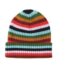 FUB Ullarhúfa ribbed multistripe
