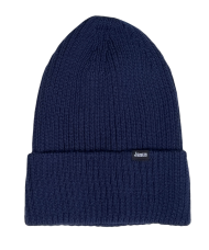 Warm Ullarhúfa dökk blá