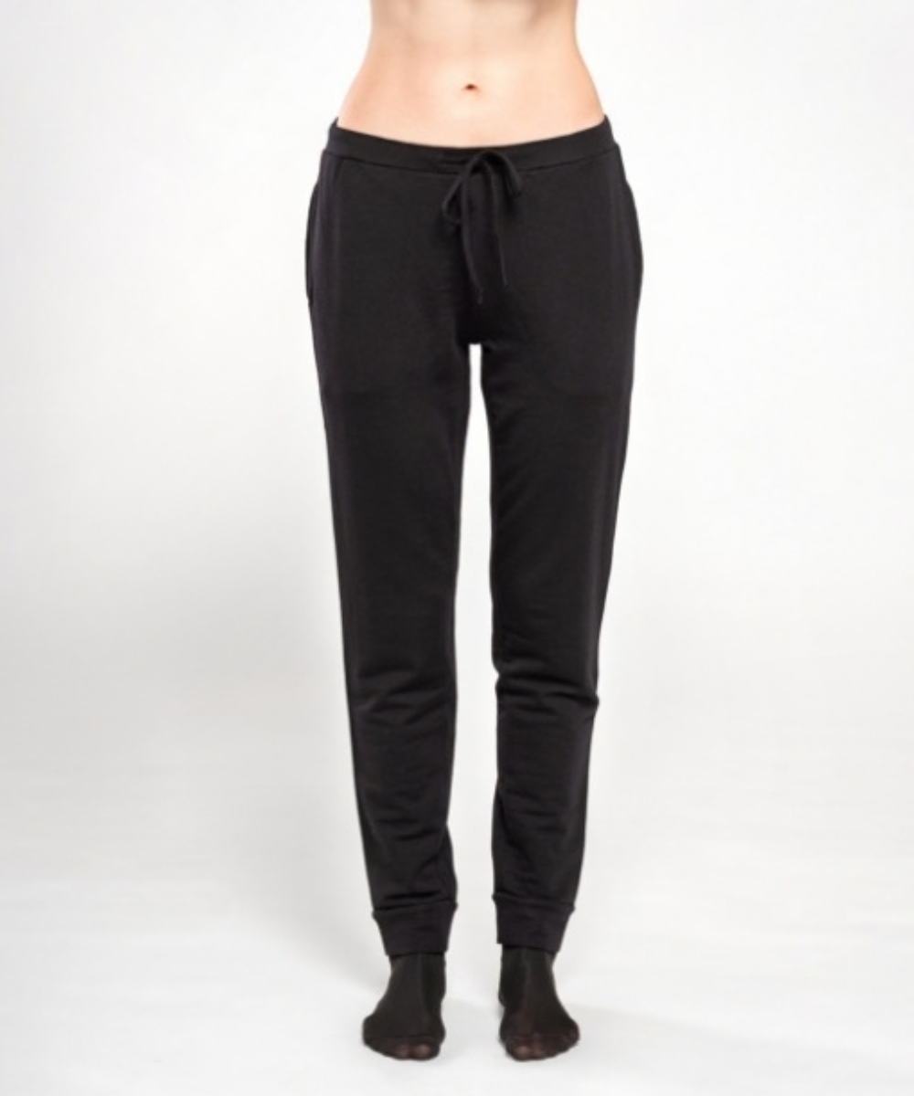 Safa Ull/Tencel Joggingbuxur svartar