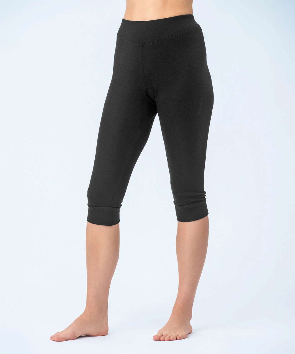 Janus Classic Warm Leggings 3/4 svartar