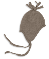 Engel Ullarflís húfa walnut