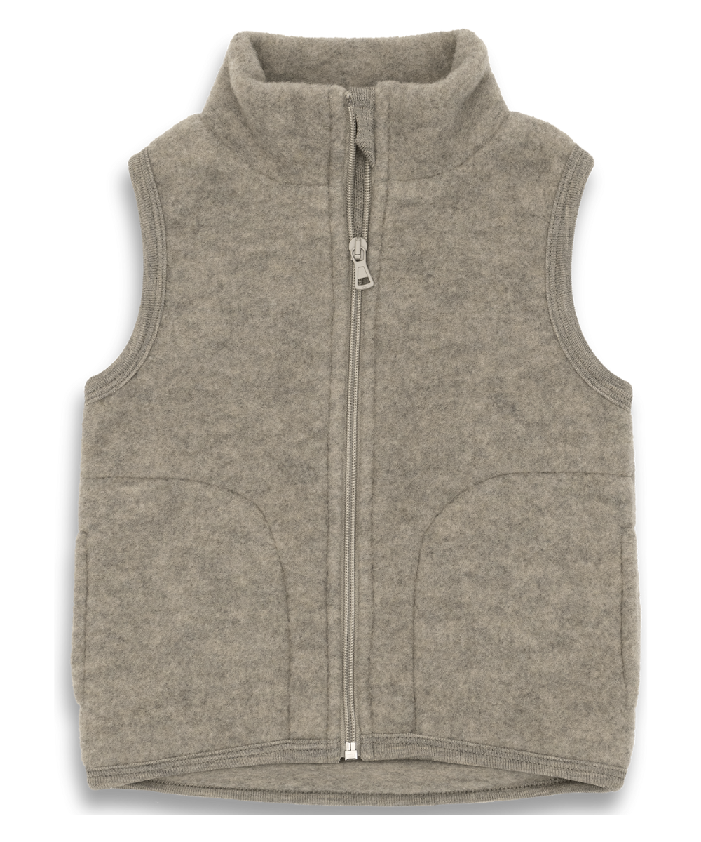 Engel Ullarflís Vesti walnut