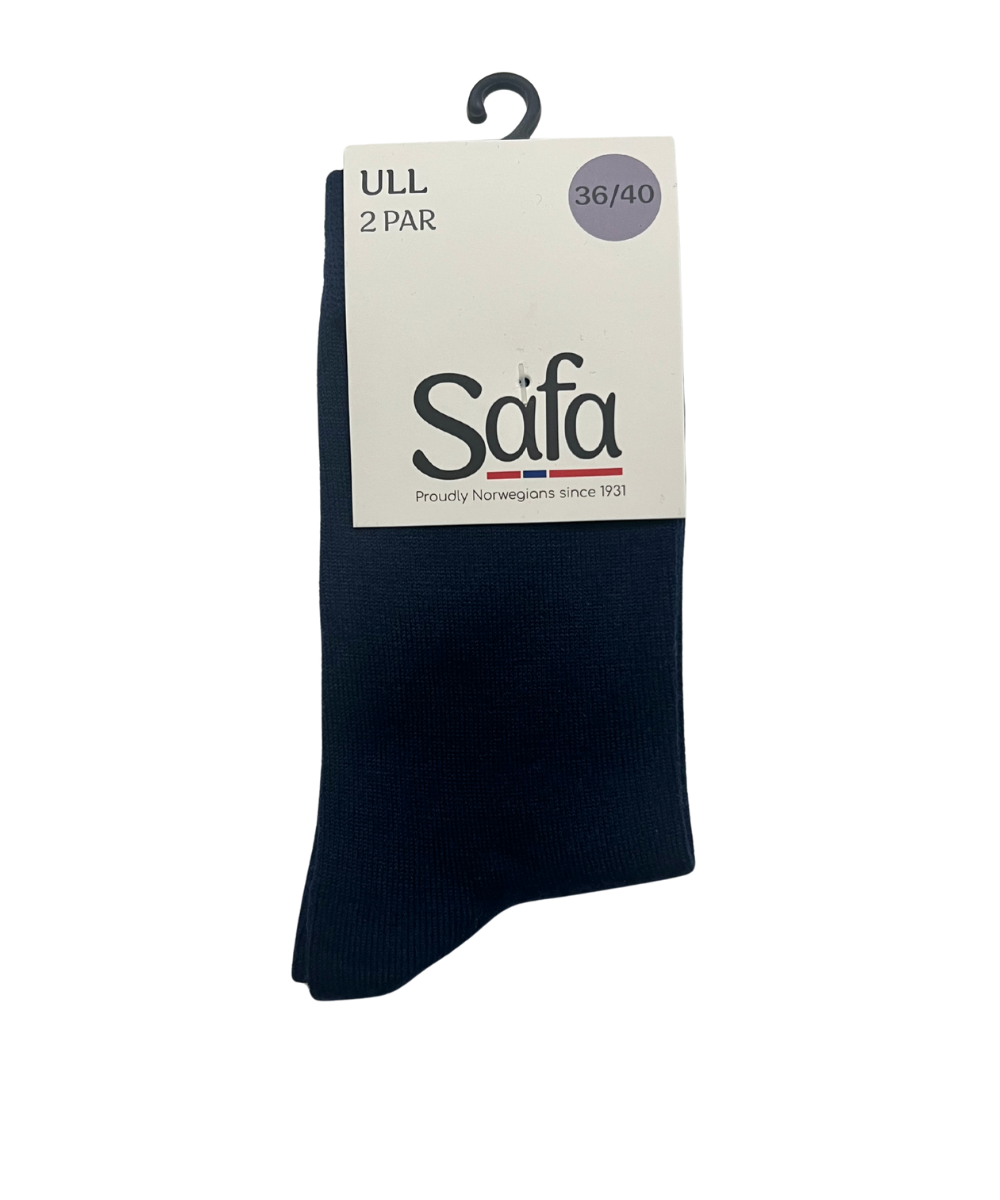 Safa Ullarsokkar 2pk dökk bláir