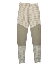 Safa Ullarleggings með munstri drapplitaðar