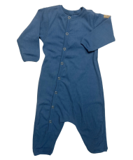 Janus Þunnur Ullargalli ribbed blár