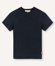 Janus Merino Kids Light Stuttermabolur dökkblár