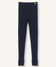 Janus Merino Kids Classic Leggings dökkbláar