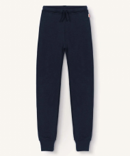 Janus Merino Kids AirWool Joggingbuxur dökkbláar