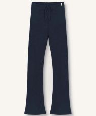 Janus Merino Kids AirWool Flare buxur dökkbláar