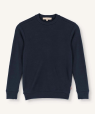 Janus Merino Kids AirWool College Peysa dökkblá