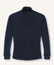 Janus Merino Kids AirWool Hálfrenndur Bolur dökkblár