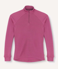Janus Merino Kids AirWool Hálfrenndur Bolur bleikur