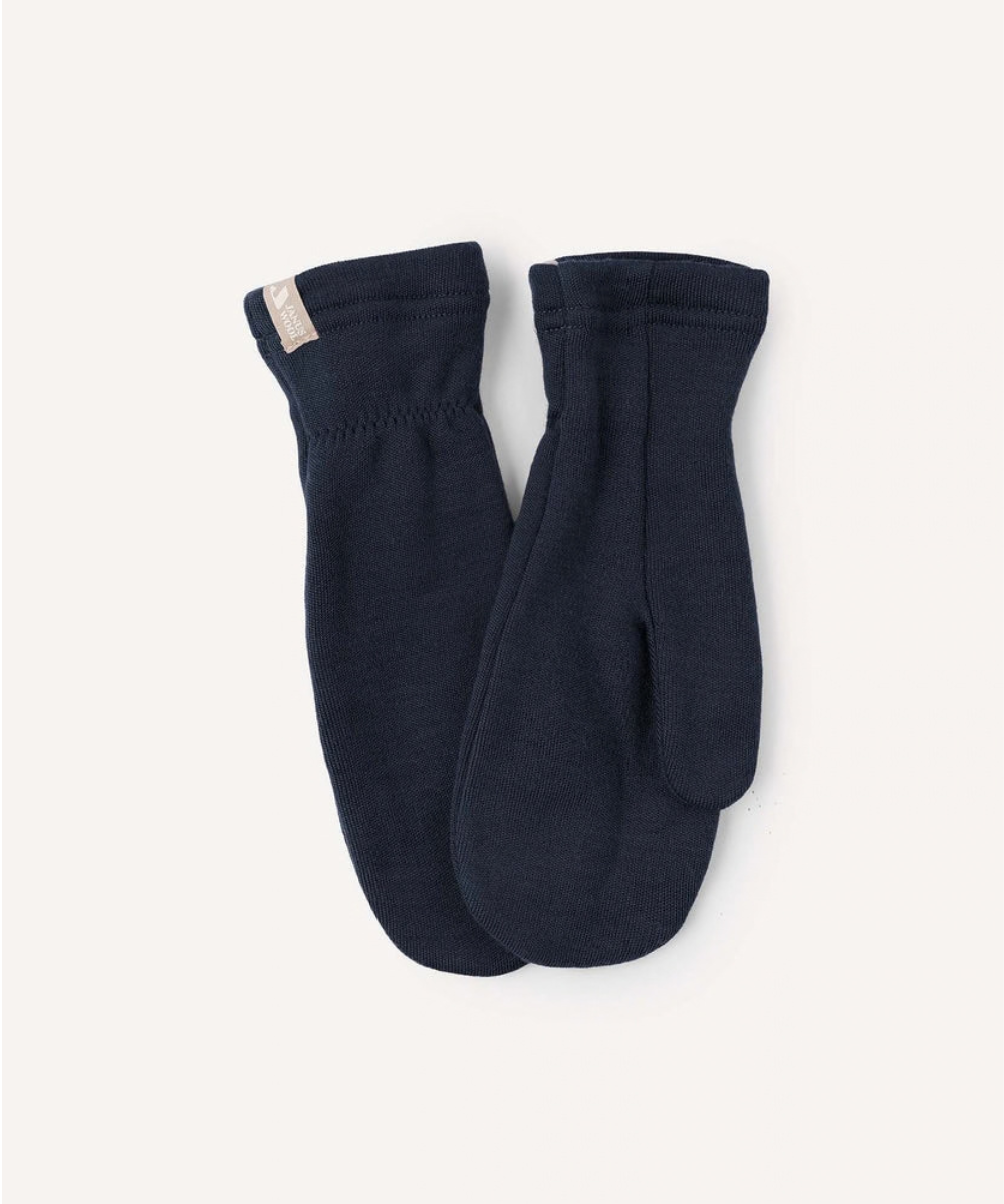 Janus Merino Kids AirWool Vettlingar dökkbláir