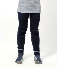 Safa Ull/Tencel Leggings dökkbláar