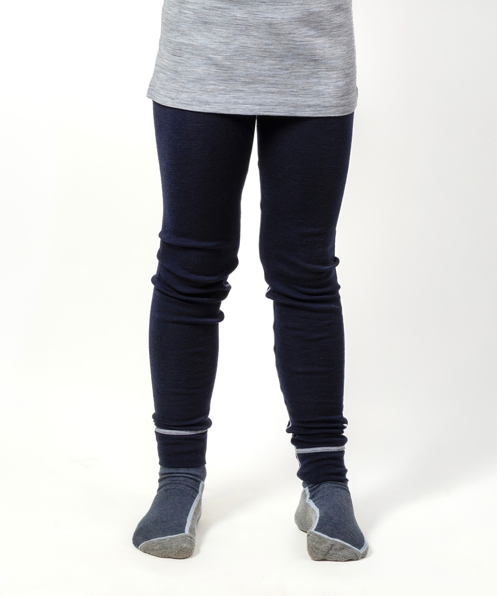 Safa Ull/Tencel Leggings dökkbláar
