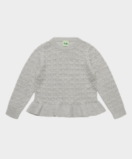 FUB Pointelle Bolur grey