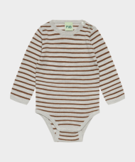 FUB Ullarsamfella röndótt grey/hazel